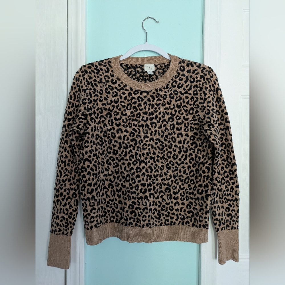 Leopard Print Sweater